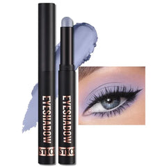 Erinde Shimmer Cream Eyeshadow Stick, Long Lasting Metallic Eye Shadow Stick, Waterproof Creamy Glitter Eyeshadow Pencil, High Pigment Blendable Neutral Eye Makeup