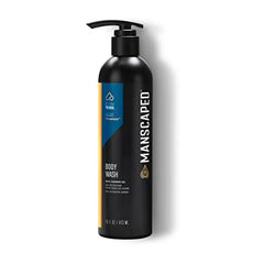MANSCAPED Men's UltraPremium Body Wash, Luxurious Clean Formula Infused with Aloe Vera and Sea Salt, Refreshing and Nourishing Daily Shower Gel for Hydrating Skin, 16 Fl Oz