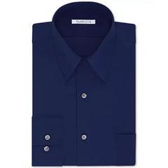 Van Heusen Men's Big Free Poplin Solid Dress Shirt
