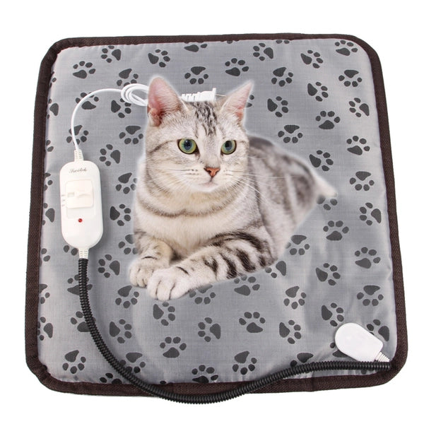 4G-Kitty Pet Heating Pad - 17.7"x17.7" Waterproof Mat with Smart Thermostat for Cats & Small Dogs