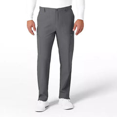 Wink Men's W123 Flat Front Cargo Scrub Pant
