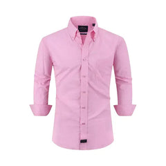 Eagle Stretch Collar Gingham Poplin Shirt