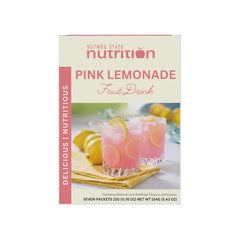 Nutmeg State Nutrition - High Protein Diet Fruit Drink - 15g Protein - Low Calorie - Low Carb - Low Sugar - Fat Free, 7 Servings Per Box