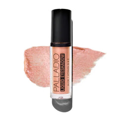 Palladio Liquid Eyeshadow, creamy shimmery formula that instantly adheres to the eyelid with flexible applicator wand for over 8 hours of smudge and crease-proof wear