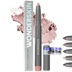 Wonderskin IYKYK Eyeshadow Stick - Longwear Eye Shadow Sticks, Budge-Proof and Waterproof Shimmer Eyeshadow Stick with Built-in Sharpener