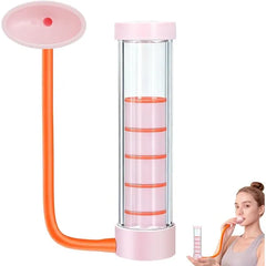 GleeGearNex Dumbbell Breathing Trainer,Deep Breathing Trainer, Natural Lung Trainer for Adults, Easy to Use and Clean, Breathing Dumbbell