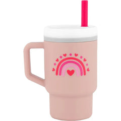 Infantino My 1st Tumbler 9 Oz Silicone Sippy Cup with Straw & Handle