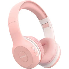 EarFun K2 Kids Bluetooth Headphones, Kids Headphones with Volume Limited, 40H Playtime, Built-in Mic, Stereo Sound, Foldable Over-Ear Headphone for School/Travel/iPad/Tablet