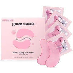 grace & stella Award Winning Under Eye Mask Reduce Dark Circles, Puffy Eyes, Undereye Bags, Wrinkles, Gel Under Eye Patches, Birthday Gifts for Women