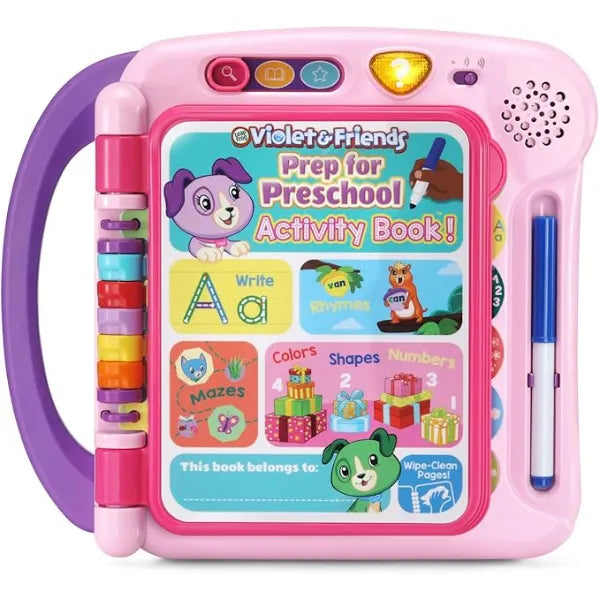 LeapFrog Violet and Friends Prep for Preschool Activity Book