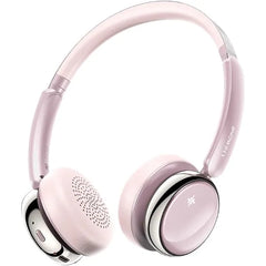 FiiO Anytime Active Noise Cancelling Bluetooth 5.4 Retro Headphones, 58H Playtime, with Microphone,Light Weight Earphones Comfort Headsets for Travel,Home