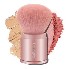 Daubigny Retractable Kabuki Makeup Brush, Powder Brushes Foundation Travel Foundation Brush for Blush Bronzer & Powder