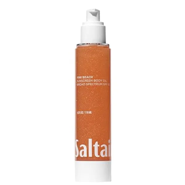 Saltair SPF Body Oil Broad Spectrum SPF 50 PA++++ Sunscreen. Lightweight Dry Oil with Sun Protection and Moisturizing Kukui & Mongongo Extracts 4floz Vacation Essential