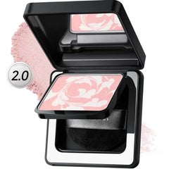 CARSLAN 2.0 Black Magnet Soft Focus Powder, Waterproof Translucent Pressed Setting Powder, 24H Longlasting Talc-Free Face Powder, Oil Control Compact Makeup