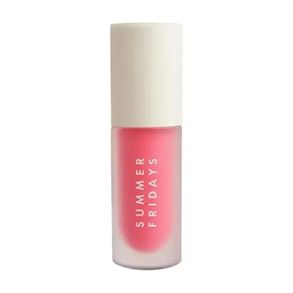 Summer Fridays Dream Lip Oil Tinted Lip Oil with Moisturizing Sheer Coverage, High Shine and Deep Hydration Non Sticky Formula for Long Lasting Softness  (0.15 Oz)