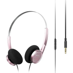 FiiO Snowsky Wind 3.5mm ON-Ear Headphones for Recording Gaming with Microphone, 40mm Diaphragms Driver,HiFi Sound