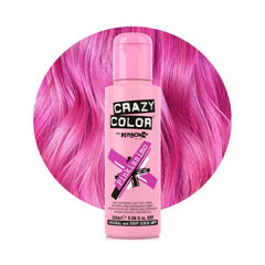 Crazy Color Vibrant Bordeaux Semi Permanent Hair Dye. Highly Pigmented Plum Wine Conditioning & Oil Nourishing Vegan Formula No Bleach or Ammonia