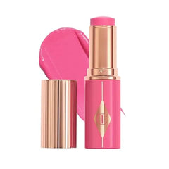 Charlotte Tilbury Unreal Healthy Glow Blush Stick – Buildable Cream Blush with Luminous, Skin-Enhancing Finish