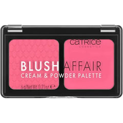 Catrice Blush Affair Cream & Powder Palette - Highly Pigmented Radiant Cream & Soft Matte Powder - Vegan & Cruelty Free