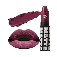 Ruby Kisses Lipstick, Matte Finish, Long-Lasting, Highly Pigmented, Smooth Apply, Full Coverage Lip Color Makeup