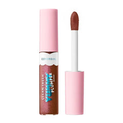 COVERGIRL Clean Fresh Yummy & Yummy Plumper Lip Gloss, Sheer, Natural Scents, Vegan Formula