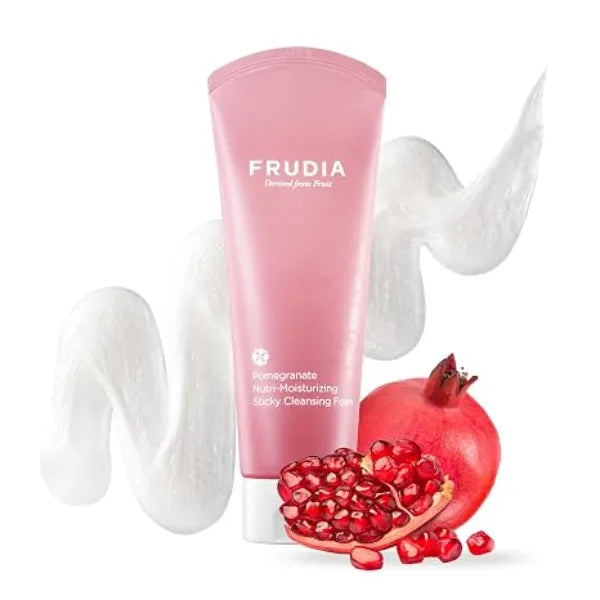 FRUDIA Nutri Moisturizing Facial Cleanser Gentle Daily Korean Face Wash Korean Face Cleansing Foam for Hydration & Elasticity