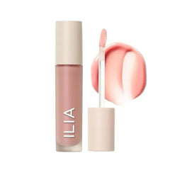 ILIA Overglaze Hydrating Lip Gloss Long Wear, Non Sticky, 24 Hour Hydration Smooth + Plump Vegan + Silicone, Gluten, Nanoparticles