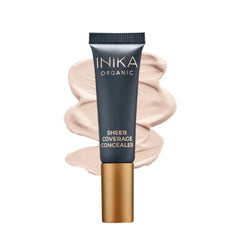 INIKA Organic Sheer Coverage Concealer | Disguise Dark Circles, Cover up Blemishes, Creamy formula, Vegan Ingredients, All Day Wear that Hydrates and Nourishes.