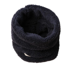 Povozer Kids Girls/Boys Winter Knitted Infinity Scarf Polar Fleece Neck Warmer