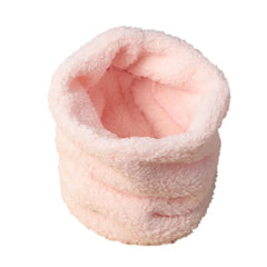 Povozer Kids Girls/Boys Winter Knitted Infinity Scarf Polar Fleece Neck Warmer