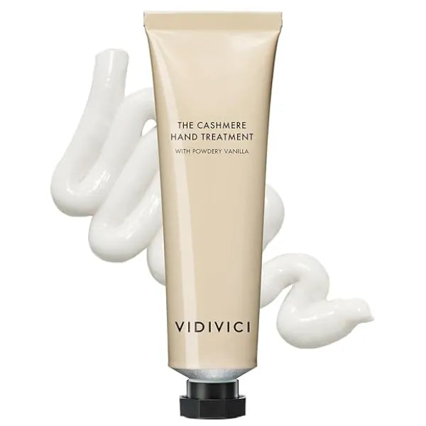 VIDIVICI The Cashmere Hand Cream with Shea Butter Scented Moisturizer for Dry & Cracked Hands Repairs Skin Barrier Soft Silky Texture 1.69oz