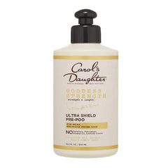 Carol's Daughter Goddess Strength Fortifying Shampoo For Wavy, Coily and Curly Hair, Sulfate Free Shampoo with Castor Oil for Weak Hair