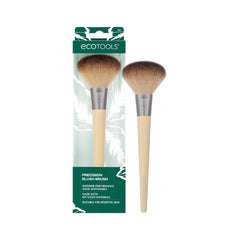 EcoTools Blending Face Makeup Brush, For Liquid & Cream Foundation, Bronzer, & Blush, Multipurpose Makeup Brush, Dense, Synthetic Bristles, Eco Friendly, Cruelty-Free & Vegan, 1 Count