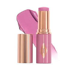 Charlotte Tilbury Unreal Healthy Glow Blush Stick – Buildable Cream Blush with Luminous, Skin-Enhancing Finish