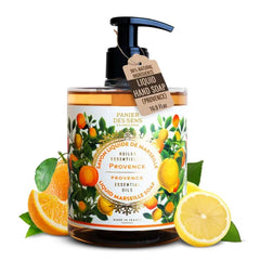 Panier des Sens - Moisturizing Hand Soap  French Traditional Savon de Marseille Soap - Refillable Kitchen & Bathroom Soap - 16.9 Fl.oz Liquid Hand Wash 97% Natural