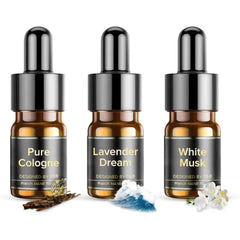 Ceeniu Essential Oils Set - F21 Essential Oils Refill for Car Diffuser, 12ml (3 Pack), Long-Lasting Natural French Fragrance