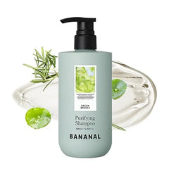 BANANAL Korean Hair Repair Shampoo Strengthens & Revitalizes Damaged, Hydrolyzed Proteins, Ceramide & Jojoba Oil Hypoallergenic, pH Balanced