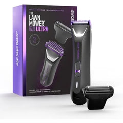 MANSCAPED The Lawn Mower 5.0 Ultra Men's & Women's Groin & Body Hair Trimmer - Dual-Head SkinSafe - Trimmer & Foil Blades, Waterproof Wet/Dry Groomer, USB-C Rechargeable with Travel Case