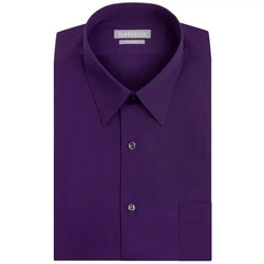 Van Heusen Men's Fitted Poplin Dress Shirt