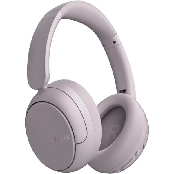 TALIX H30 Hybrid Active Noise Cancelling Headphones, 110H Playtime Hi-Res Audio Bluetooth 6.0 Wireless Over Ear ANC Headphones for Commute/Travel