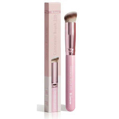 Lamora Makeup Brush Foundation Kabuki Flat Top Face Brush for Liquid, Cream, and Powder Cosmetics Full Coverage Blending, Buffing, Stippling, Contouring