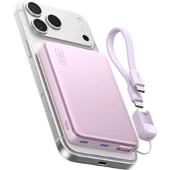 INIU for MagSafe Qi2.2 25W Portable Charger, Slimmest 10000mAh Power Bank