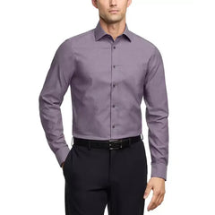 Calvin Klein Men's Slim Fit Pincord Dress Shirt