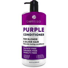 BELLISSO Sulfate & Paraben Free Conditioner with Biotin, Argan, Keratin & Tea Tree Oil – Deep Moisturizing, Anti Frizz & Anti Dandruff Treatment for Dry, Damaged, Color Treated & Curly Hair – For Women & Men