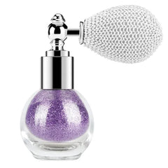 KYDA Highlighter Powder Spray, High Gloss Glitter Spray, Sparkling Powder Makeup, for Face and Body Glitter Cosmetic