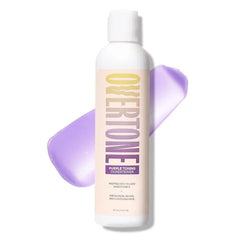 Overtone Haircare Toning Conditioner - Neutralizes Brassiness for Blonde to Light Brown Hair - Deeply Hydrating Formula with Shea Butter & Coconut Oil - Vegan, Cruelty-Free, Paraben-Free - 8 oz