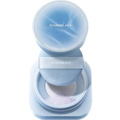 CARSLAN 2.0 Black Magnet Soft Focus Make Up Powder, Waterproof Loose Setting Powder, 24H Longlasting, Oil Control, Talc-Free Face Powder, Cool Version