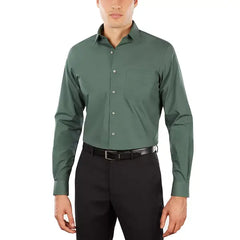 Van Heusen Fitted Men's Poplin Dress Shirt