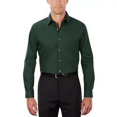 Van Heusen Classic-Fit Men's Poplin Dress Shirt with Point Collar