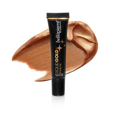 bellapierre Liquid Gold Shimmering Highlighter | Lightweight Radiant Makeup Adds Shimmer and Shine | Non-Toxic and Paraben Free - 0.5 Fl. Oz